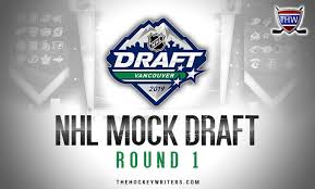 The only team that moved in the draft lottery was seattle, which bumped up from third overall to second. Fisher S 8th Annual Nhl Mock Draft 2019 Round 1