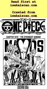 1070 one piece chapter