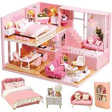 We offer a wide selection of living room, leather, dining room & bedroom products. Cutebee Dollhouse Miniature With Furniture Wooden Diy Dollhouse Kit P Toyscentral Europe