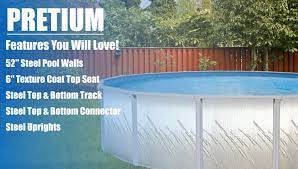 We did not find results for: 21 Ft Round 52 In Deep Pretium Above Ground Pool Kit