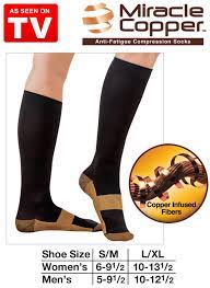 Miracle Copper Socks As Seen On Tv Copper Socks Socks Compression Socks