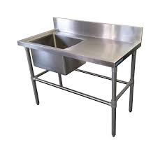 single bowl stainless steel sink