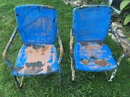 Pin By Don Storer On Blue In 2020 Metal Lawn Chairs Lawn Chairs Vintage Metal