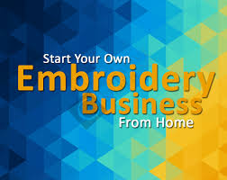 To start embroidery business at home one should definitely know what machine embroidery is. Embroidery Business Course How To Start An Embroidery Business