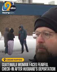 Albertina Domingo-Diaz stood in the cold and snow Tuesday morning outside  the Cedar Rapids Homeland Security building, facing her annual immigration  check-in with more fear than ever before. Read more:  https://www.kcrg.com/2025/12/02/guatemala-woman ...