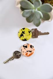 Diy Porte Cles Terrazzo Keramiek Juwelen Knutselen