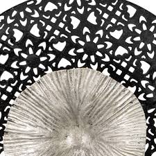 See more ideas about kitchen art, wall decor, art. Black And Silver Ornate Metal Wall Art
