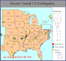 Ceri Seismic Information Recent Earthquakes In The Central Us New Madrid Earthquake Recent Earthquakes