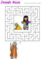 Coloring page joseph coat of many colors. Joseph Printable Activity Sheets