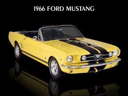 Image result for Springtime Yellow 1966 Mustang
