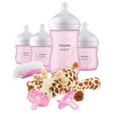 Philips Avent 3Pk Natural Baby Bottle With Natural Response Nipple - Clear  - 4Oz : Target