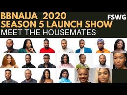 The following are the ultimate love guest (season 1) reality tv show 2020. Bbnaija 2020 Season 5 Launch Show Meet The 20 Housemates Hot Bbnaija Lockdown Housemates Youtube