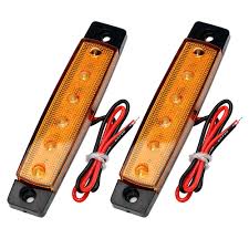 Super Bright Truck Turn Indicators Universal Car Turn Signal Lights 1 Pair 12 Smd Led 12v Auto Lights Br Car Lights Outdoor Lighting Light Fixtures Flush Mount
