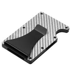 Big capacity , double sided with your kinds of cards. Card Wallet Card Holder Man Slim Fashion Rfid Carbon Fiber Wallet Fruugo Ae