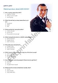 Ask questions and get answers from people sharing their experience with treatment. Quiz Questions And Answers On James Bond Films Quiz Questions And Answers
