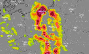 Mapa burz kraków i małopolska. Pogoda Burze I Nawalnice Przejda W Tym Tygodniu Przez Polske Ryzyko Utworzenia Traby Powietrznej