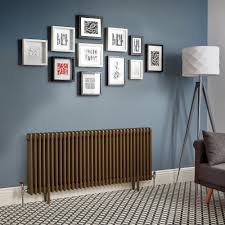 Eine optimale heizleistung mit geringem energieverbrauch sind nicht nur leere. Design Heizkorper Traditionell Horizontal 3 Saulen Metallische Bronze Regent Grosse Wahlbar