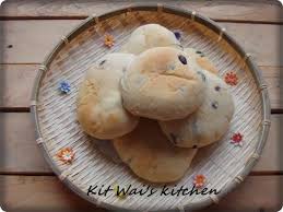 kit wai s kitchen 蔓越莓奶油乳酪扁面包 cranberry cream cheese bun cheese buns cranberry cream cheese cream cheese