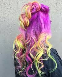 50 bold pastel and neon hair colors in balayage and ombre. Ombre Neon Purple Hair Novocom Top