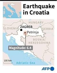 Croatia, officially the republic of croatia, is a country at the crossroads of central and southeast europe on the adriatic sea. Powerful Quake Tears Down Buildings In Central Croatia