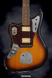 Kurt Cobain Fender Jaguar Cool Guitar Vintage Guitars Fender Mustang Guitar