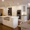 The center of kitchen island with sink and dishwasher is a desirable feature when buying a house or designing a new kitchen. 3