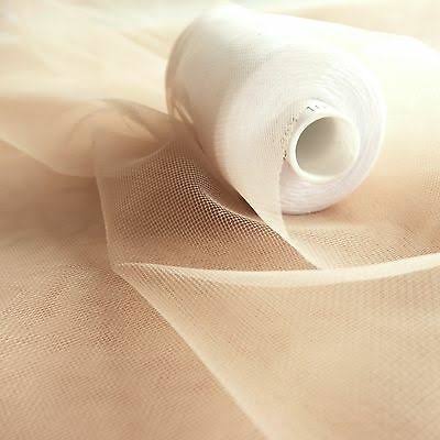 Nude Mesh Tulle Fabric – Lightweight Illusion Net – 150cm Wide | eBay