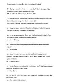 Aug 27, 2020 · over here at trivia quiz night hq, we love a bit of football (or, as it's called in some parts of the world, soccer) trivia. Football Cartophilic Info Exchange Scottish Bluebell Soccer Trivia