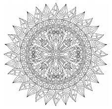 Now you can color them! Free Printable Mandala Coloring Pages For Adults