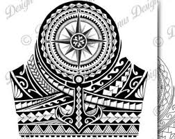 Half Sleeve Polynesian Tattoo Wrap Around Shoulder To Elbow Tattoo Design And Stencil Template Instant Digital Download Tattoo Permit In 2020 Polynesian Tattoo Designs Half Sleeve Tattoo Polynesian Tattoo Sleeve