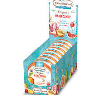 Blood Orange and Honey Organic Hard Candy Tins, 12/8/2 oz