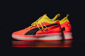 Black And Yellow Puma Shoes A Closer Look At The Puma Clyde Court Disrupt Puma Basketball Shoes Sneakers Men Fashion Dress Shoes Men