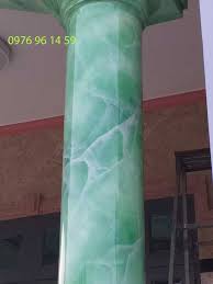 Cột tròn giả đá cẩm thạch