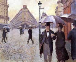 Paris Street A Rainy Day Study By Gustave Caillebotte 1848 1894 France Paintings Reproductions Gustave Caillebotte Paris Canvas Global Gallery Rainy Day