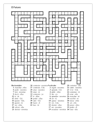 Futuro En Espanol Crucigrama Espanol Crucigramas Verbos