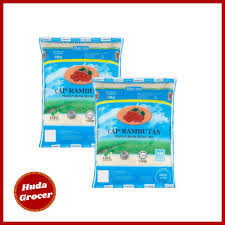 Beras cap rambutan super import 10kg. Beras Cap Rambutan Super Import 10kg