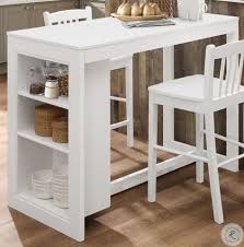 Share the post white counter height kitchen table. Tribeca Classic White Counter Height Dining Table From Jofran Coleman Furniture