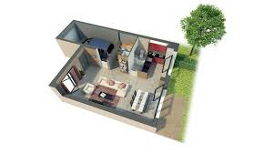 Axonometrie Du Rdc D Une Maison Issue D Un Programme Immobilier Neuf Pour Bouygues Immobilier Programme Immobilier Neuf Immobilier Immobilier Neuf