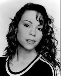 Mariah Carey Headshot Black And White Photo Print (8 x 10)