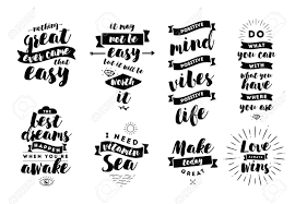 You can, if you believe you can. Inspirational Quotes Set Motivation Typography For Posters Invitations Greeting Cards Or T Shirts Royalty Free Cliparts Vectors And Stock Illustration Image 63317962