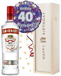 At the same time, it's a reminder that we care about each other. 40th Birthday Vodka And Balloon Gift Next Day Delivery Uk Sparkling Direct