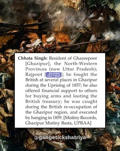 This vintage photograph captures Chauhan Rajput warriors in Delhi, India, taken around the early 1860s. This famous image is titled "Chohan Rajpoots, Delhi". It was taken by the prominent photography firm Shepherd