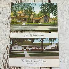 Funeral Home Postcards Funeral Home Home House Styles