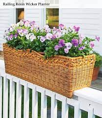 Plow Hearth Indoor And Outdoor Products For Home And Garden Railing Planters Deck Railing Planters Railing Planters Ideas