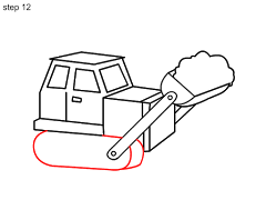 62 Learn How To Draw A Bulldozer For Kids Step By Step Kids Bulldozer Drawing Easy For Beginners Kids Drawing Tuto Drawing For Kids Learn To Draw Drawings