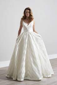 Sassi Holford The 2019 Enchanted Collection Striped Wedding Dress Bridal Fashion Designers Wedding Dress With Pockets