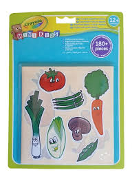 Plus De 180 Grosses Gommettes Crayola Mini Kids Repositionnables Adaptees Aux Touts Petits Des 12 Mois El Autocollants Pour Enfants Fruits Et Legumes Fruits