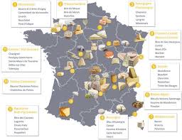 Les Specialites Fromageres De France Carte De France Fromages De France Fromage Aop