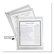 Zip N Go Reusable Envelope W Outer Pocket 13 X 10 Clear 3 Pack