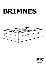 View and download the pdf, find answers to frequently asked questions and read feedback from users. Brimnes Bed Frame With Drawers White Ikeapedia